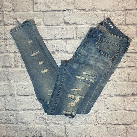 American Eagle shredded jeggings - Picture 11 of 12